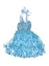 Unbranded 100% Polyester Blue Dress Size 8 - photo 1