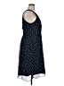Mark Eisen Collection 100% Polyester Polka Dots Blue Casual Dress Size 14 - photo 4