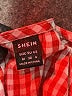Shein Red Short Sleeve Top Size 6 - photo 7