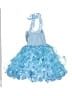 Unbranded 100% Polyester Blue Dress Size 8 - photo 2