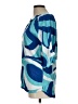 Escapada Blue 3/4 Sleeve Blouse Size L - photo 5