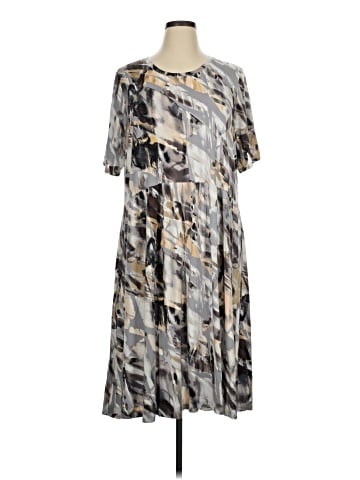 LOGO by Lori Goldstein Casual Dress (view 1)