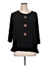 Jostar 100% Polyester Black 3/4 Sleeve T-Shirt Size XL - photo 1