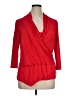 Jennifer Lopez Red 3/4 Sleeve Top Size XL - photo 1