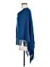 Project 100% Cotton Blue Poncho One size - photo 5