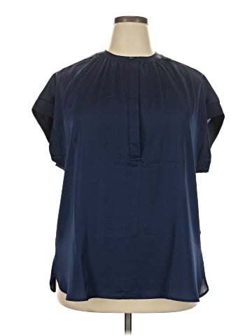 Roaman's Short Sleeve Blouse (view 1)