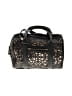La Diva 100% Polyurethane Print Orange Black Satchel One size - photo 3