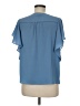 Vince Camuto Blue Short Sleeve Blouse Size M (petite) - photo 2