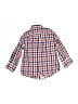 Crewcuts 100% Cotton Checkered-gingham Red Long Sleeve Button-Down Shirt Size 2 - photo 2