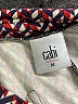 CAbi Chevron-herringbone Red Casual Pants Size M - photo 7