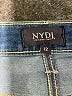 NYDJ Hearts Blue Jeans Size 12 - photo 4
