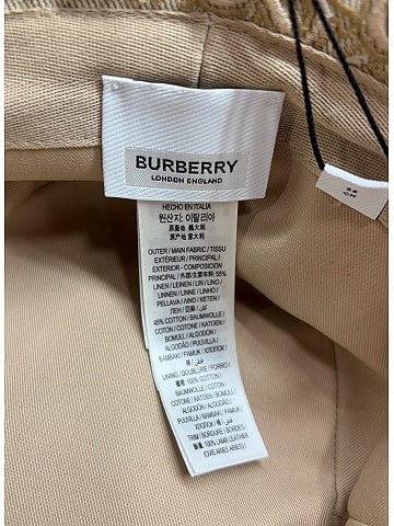 Burberry TB Monogram Embroidered Bucket Hat (view 2)
