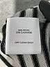 White + Warren Stripes Silver Wool Pullover Sweater Size M - photo 8