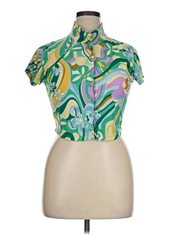rue21 Short Sleeve Blouse (view 1)