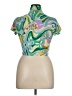 rue21 Green Short Sleeve Blouse Size XL - photo 2
