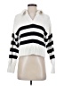 Pistola 100% Cotton Stripes White Pullover Sweater Size XS - photo 1