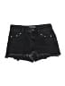 Zara Basic Stars Black Denim Shorts Size 4 - photo 1