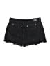 Zara Basic Stars Black Denim Shorts Size 4 - photo 2