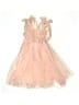 Shein 100% Polyamide Stars Pink Dress Size 6 - photo 1