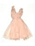 Shein 100% Polyamide Stars Pink Dress Size 6 - photo 2
