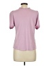 Boden Purple Pink Short Sleeve Top Size 10 - photo 2