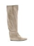 Lanvin Ivory Boots Size 8 - photo 1