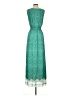 Max Studio 100% Polyester Green Casual Dress Size XS - photo 2