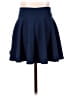 Urban Coco Solid Blue Casual Skirt Size XS - photo 2