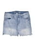 Seven7 Blue Denim Shorts Size 8 - photo 1