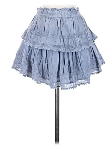 LoveShackFancy Denim Skirt (view 1)