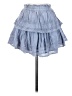 LoveShackFancy 100% Cotton Blue Denim Skirt Size S - photo 1