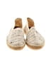 La Manual Alpargatera Tweed Ivory Flats Size EU 39 - photo 2