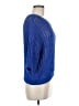 Zara Blue 3/4 Sleeve Top Size M - photo 4