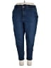 No Boundaries 100% Polyester Blue Jeans Size XXL - photo 1