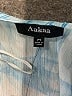 AaKaa 100% Polyester Print Blue Romper Size M - photo 4