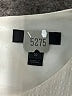 Chinar Ivory Short Sleeve Blouse Size 10 - photo 7