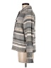 Junk Food 100% Cotton Stripes Gray Jacket Size M - photo 5