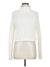 Love Tree 100% Polyester Ivory Turtleneck Sweater Size M - photo 1