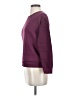 Just Be... 100% Polyester Burgundy Long Sleeve Top Size S - photo 5