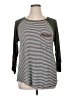 Hailey & Co. Gray 3/4 Sleeve Top Size 1X - photo 1