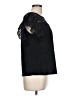 BTFBM 100% Cotton Solid Black Short Sleeve Blouse Size L - photo 4