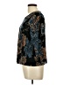 Allison Daley Black Blue 3/4 Sleeve Blouse Size L (petite) - photo 5