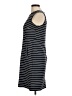 Lands' End Stripes Gray Casual Dress Size 8 (petite) - photo 5