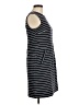 Lands' End Stripes Gray Casual Dress Size 8 (petite) - photo 4
