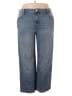 No Boundaries Color Block Blue Jeans Size 20 - photo 1