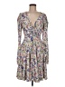 Hale Bob Floral Gray Cocktail Dress Size M - photo 1