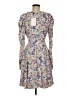 Hale Bob Floral Gray Cocktail Dress Size M - photo 2