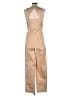 Piazza Sempione Solid Tan Jumpsuit Size EU (IT) 40 / US 4 - photo 2