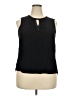 Pale Sky 100% Rayon Black Sleeveless Blouse Size XXL - photo 1