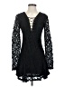 StyleStalker 100% Polyester Black Cocktail Dress Size 4 - photo 1